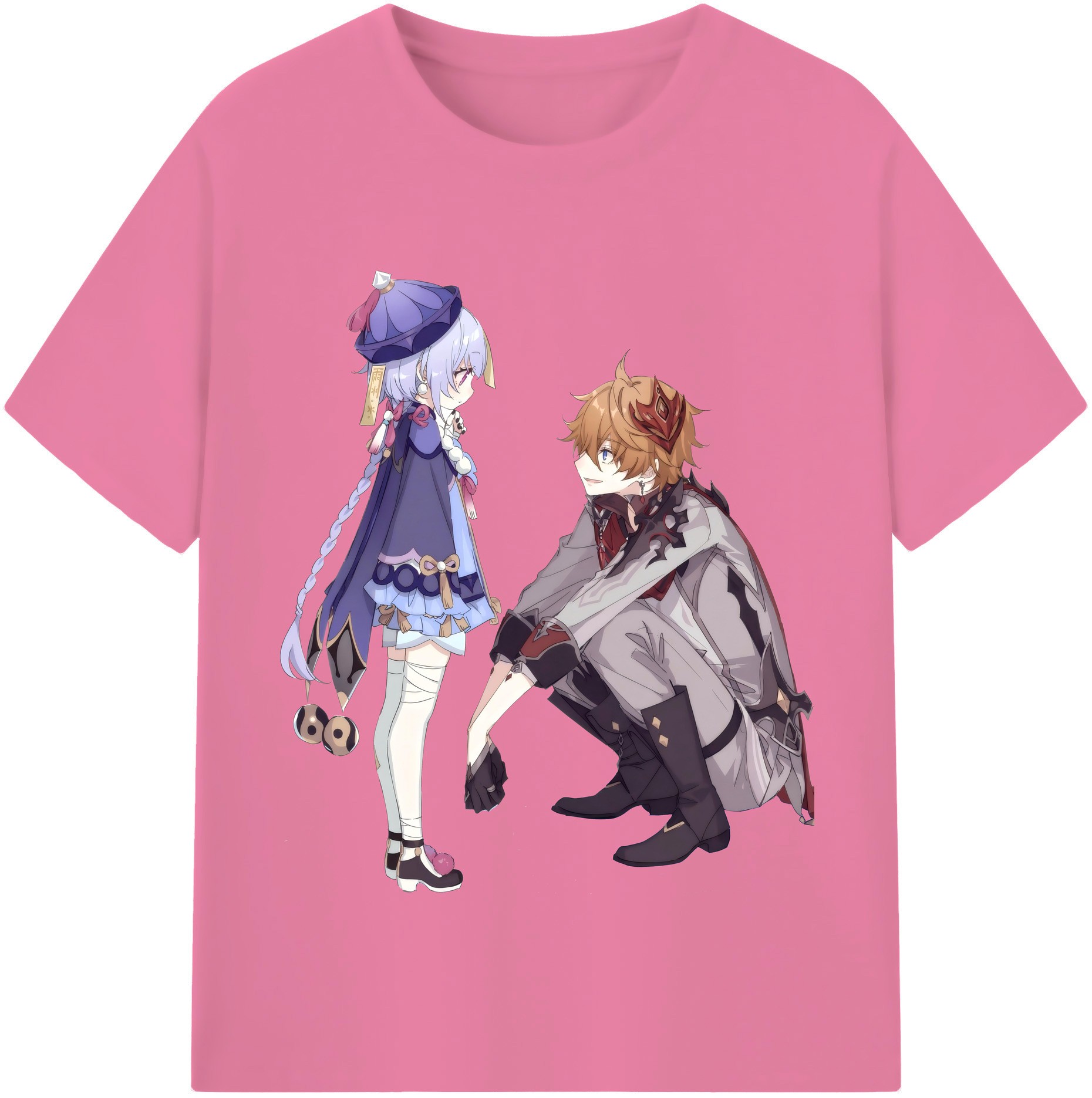 げんし神 七七 なな  genshin Nana 綿100％半袖Tシャツ（フロントプリント）